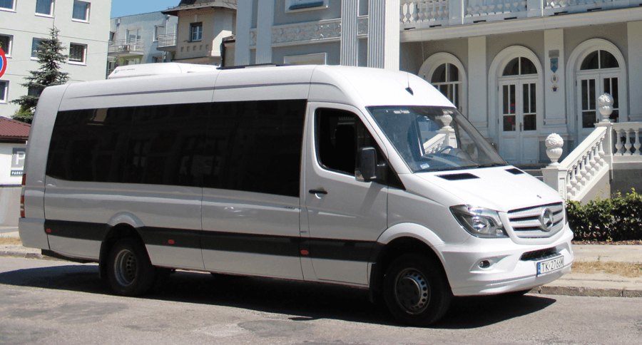 Ekskluzywny transport gości Mercedes Bus